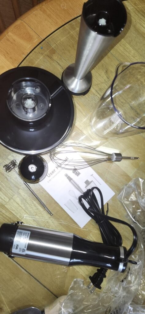 Immersion Blender Handheld Corded Hand 5