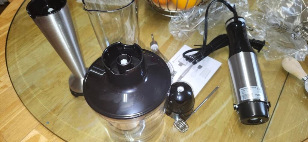 Immersion Blender Handheld Corded Hand 5